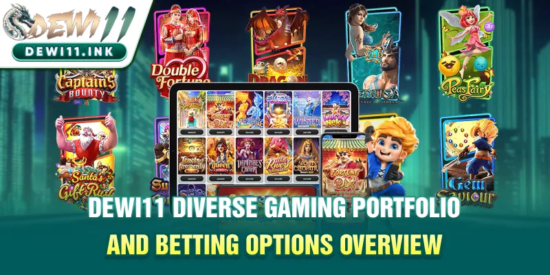 Dewi11 diverse gaming portfolio and betting options overview