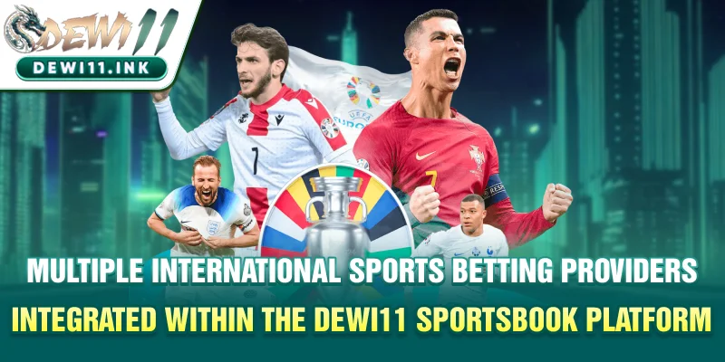Multiple international sports betting providers integrated within the Dewi11 sportsbook platform