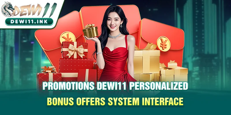 Promotions Dewi11 personalized bonus offers system interface